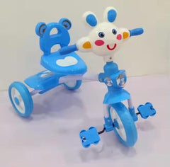 Pink Bunny Tricycle for Kids Outdoor Play
