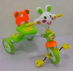 Pink Bunny Tricycle for Kids Outdoor Play