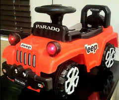 Kids Riding Jeep Toy Black 2-4Yrs Safe Durable