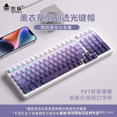 Extreme Daylight Pro Keycaps Translucent Pbt 87/75/98/68 Layout Keyboard Keycaps Customized Front and Side Engraved Keycaps