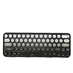 Girls' Office Three-Mode Wireless Bluetooth Keyboard and Mouse Set Gradient Color Computer Notebook Portable Wireless Keyboard