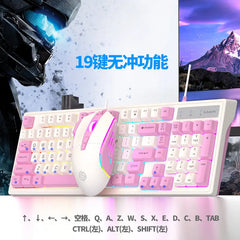 Viper Km800 Mechanical Keyboard & Mouse Set Blue